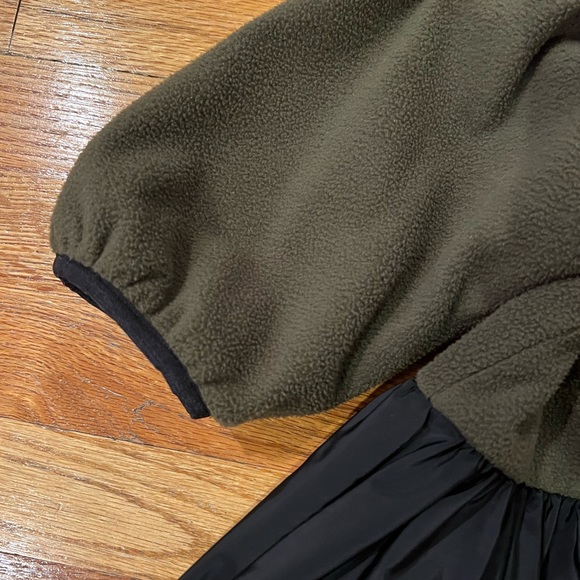 Sandy liang Downey fleece dress with pockets - Picture 3 of 8